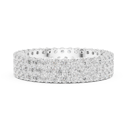 Round Eternity Lab Grown Diamond Ring