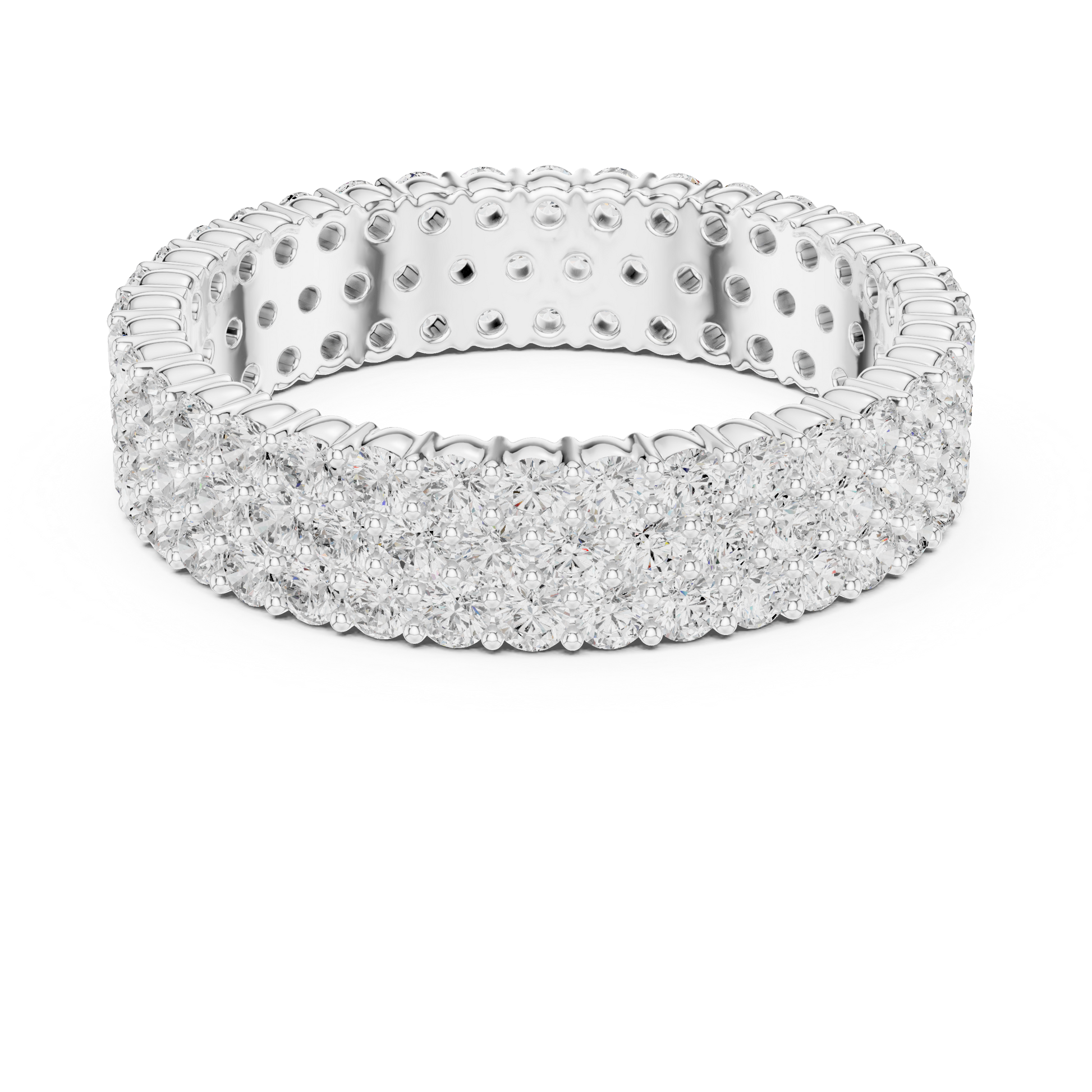 Round Eternity Lab Grown Diamond Ring