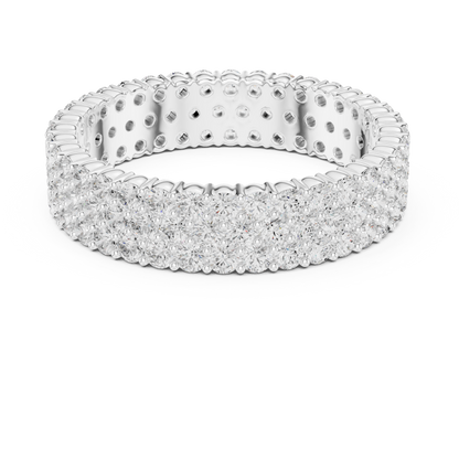 Round Eternity Lab Grown Diamond Ring