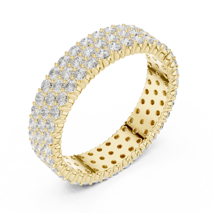 Round Eternity Lab Grown Diamond Ring