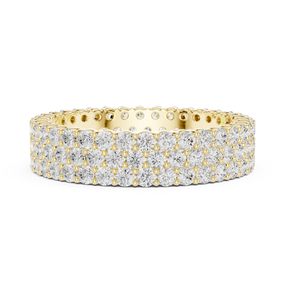 Round Eternity Lab Grown Diamond Ring