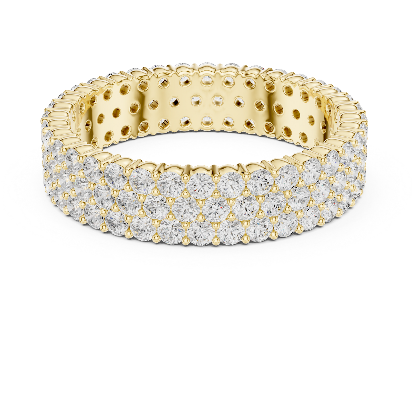 Round Eternity Lab Grown Diamond Ring