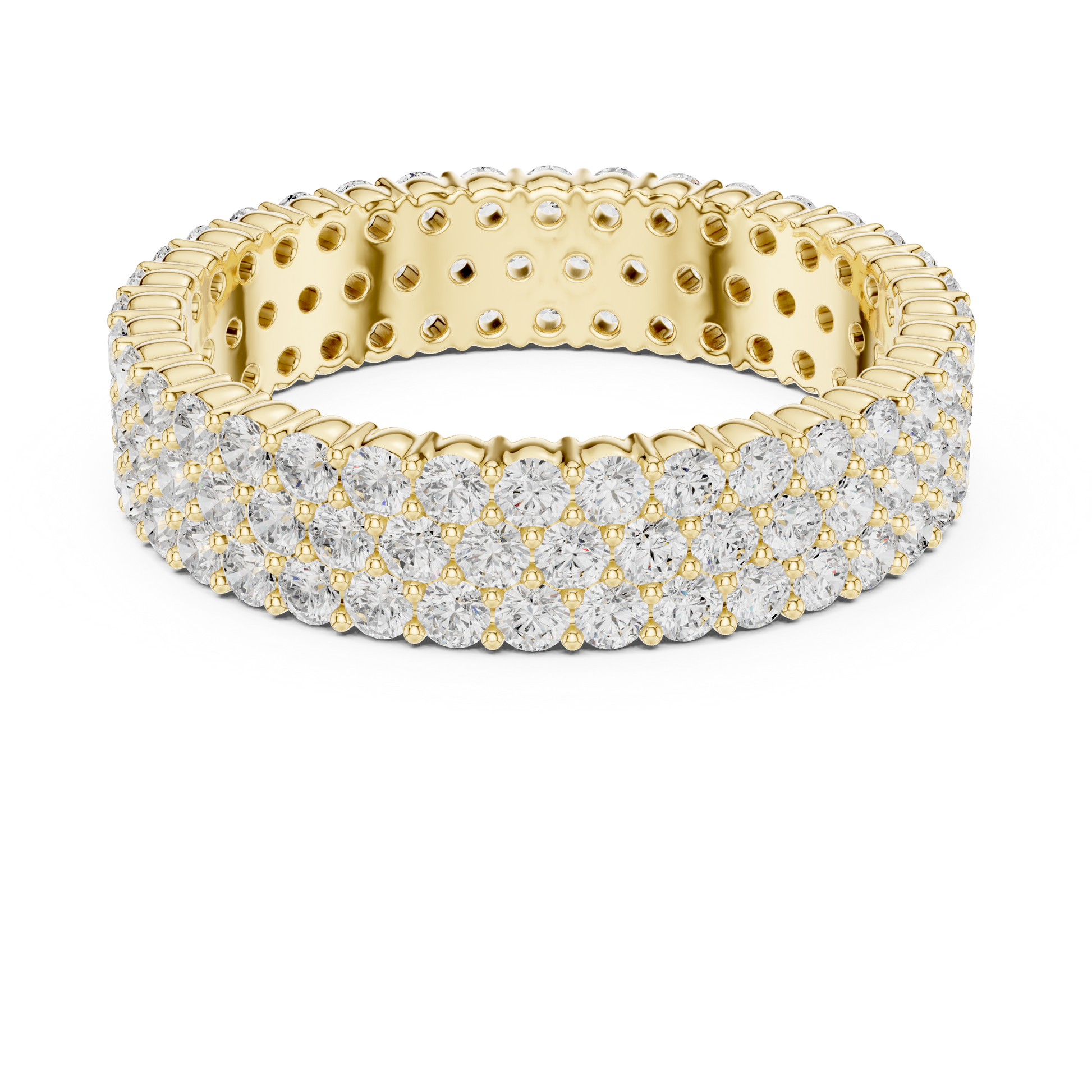 Round Eternity Lab Grown Diamond Ring