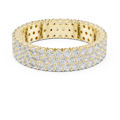 Round Eternity Lab Grown Diamond Ring