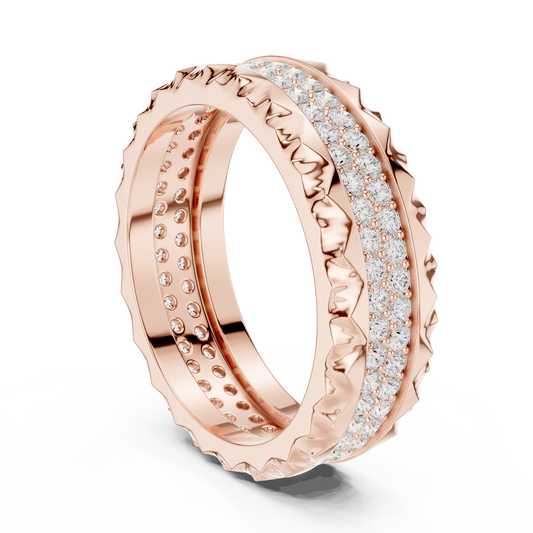 Round Eternity Lab Grown Diamond Ring