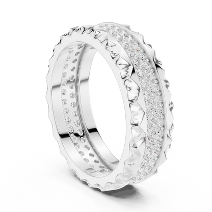 Round Eternity Lab Grown Diamond Ring