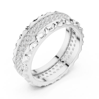 Round Eternity Lab Grown Diamond Ring