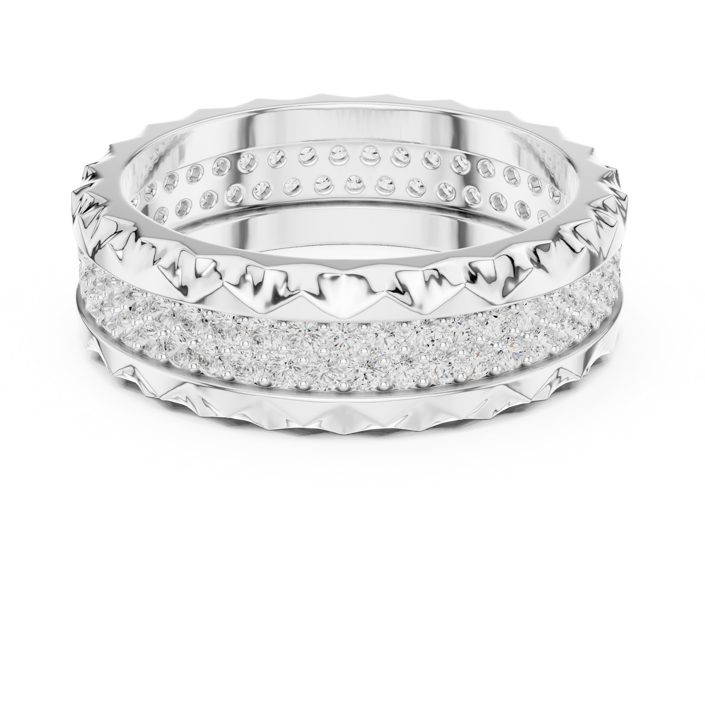 Round Eternity Lab Grown Diamond Ring