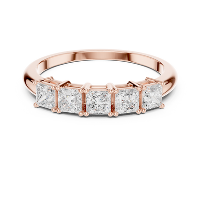 Mixed Shape Lab Grown Diamond Three Stone Ring