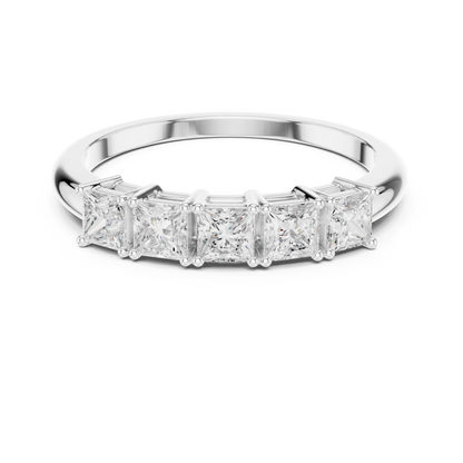 Mixed Shape Lab Grown Diamond Three Stone Ring