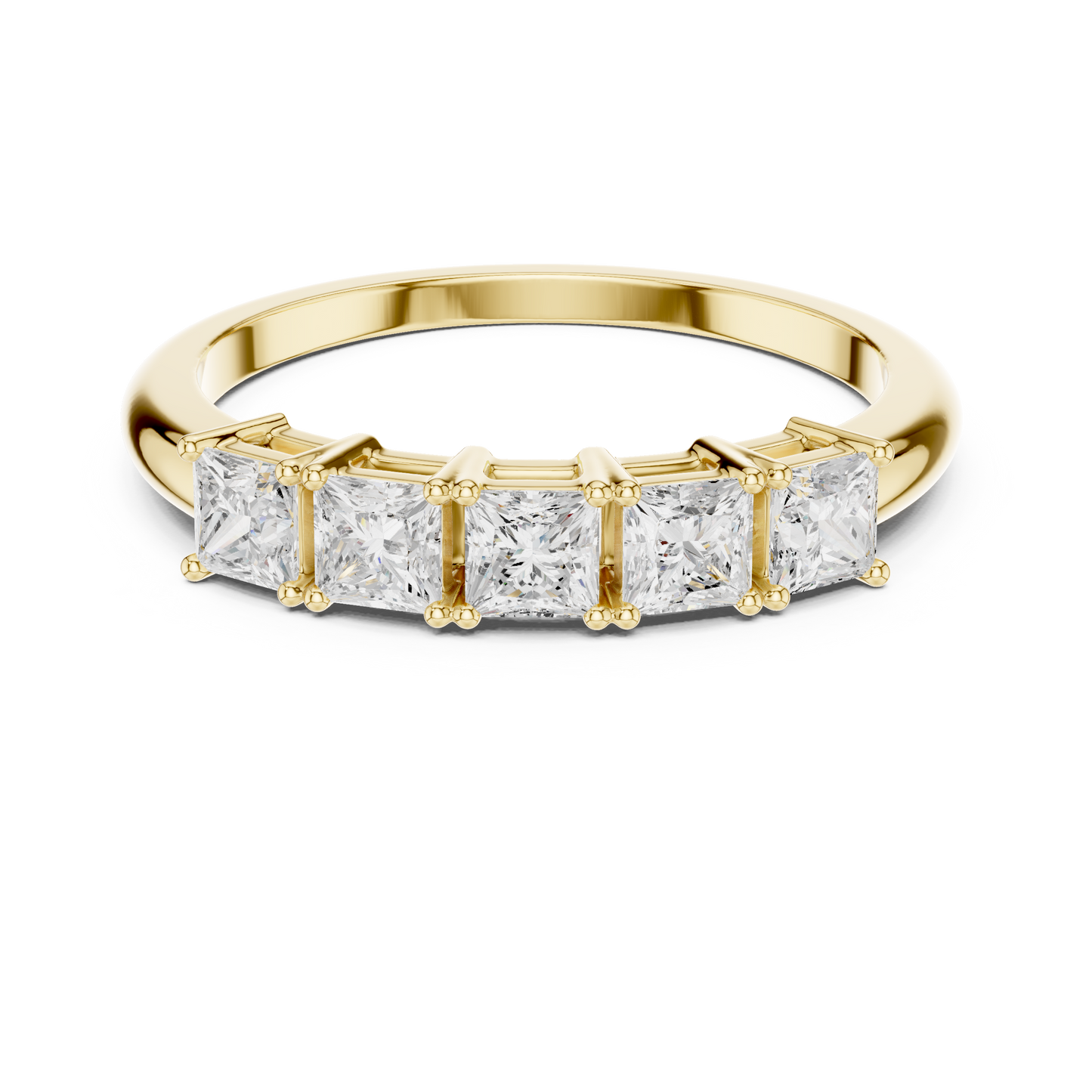 Mixed Shape Lab Grown Diamond Three Stone Ring
