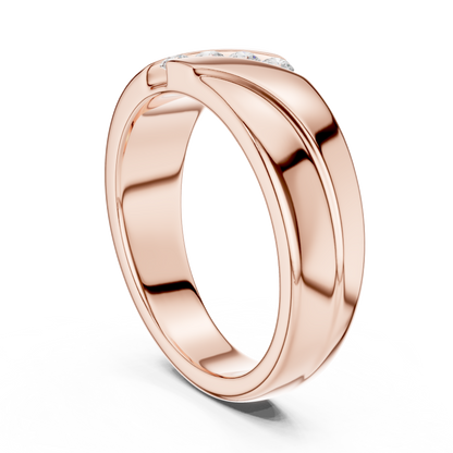 Round Solitaire Lab Grown Diamond Ring