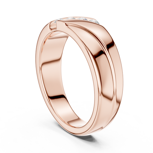 Round Solitaire Lab Grown Diamond Ring