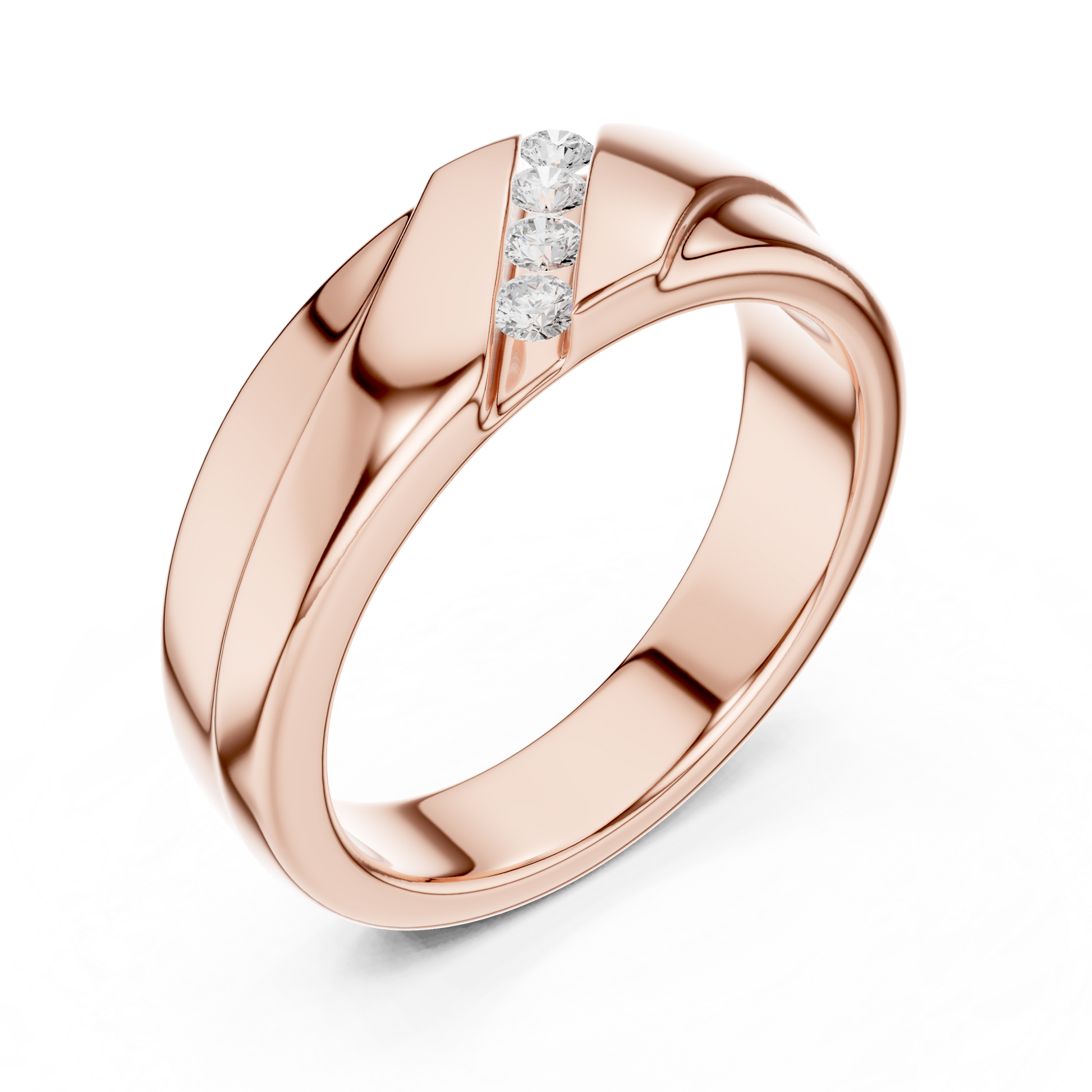 Round Solitaire Lab Grown Diamond Ring