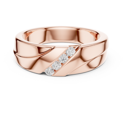 Round Solitaire Lab Grown Diamond Ring