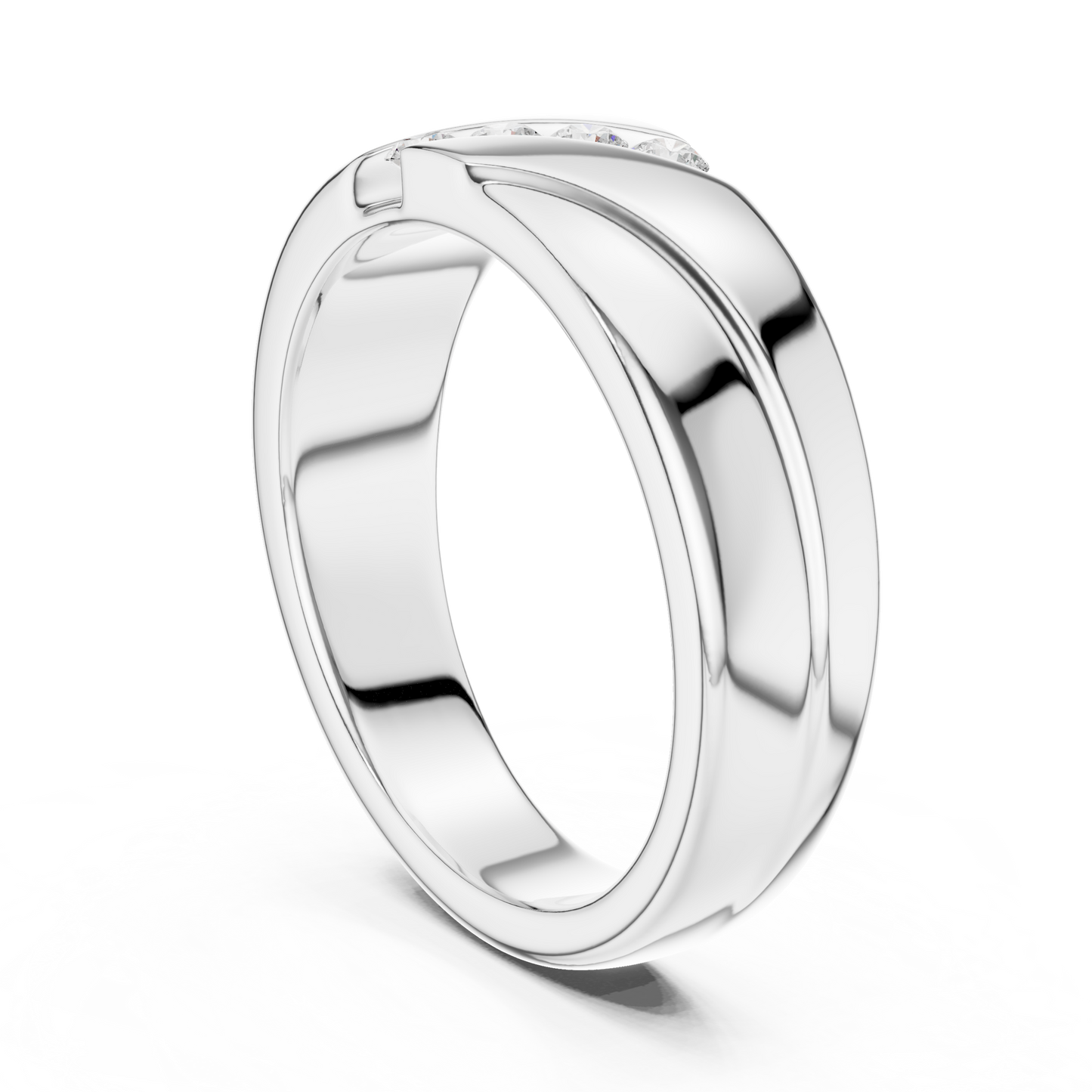 Round Solitaire Lab Grown Diamond Ring
