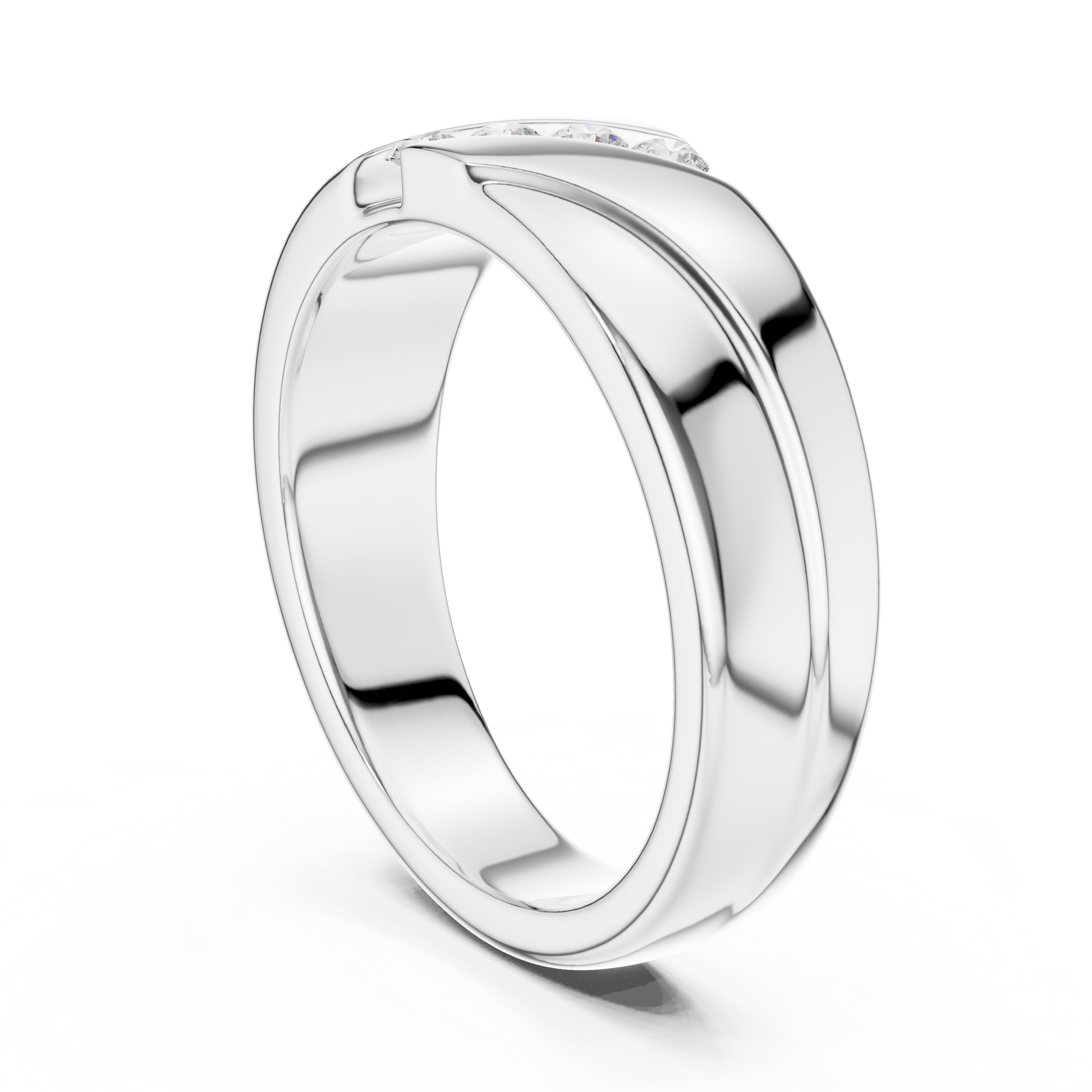 Round Solitaire Lab Grown Diamond Ring