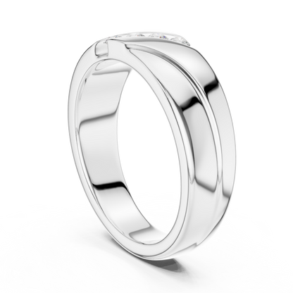Round Solitaire Lab Grown Diamond Ring