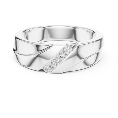 Round Solitaire Lab Grown Diamond Ring
