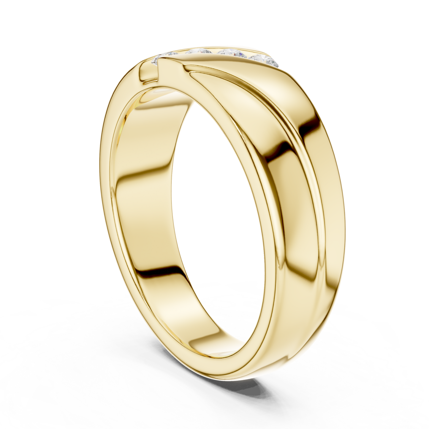Round Solitaire Lab Grown Diamond Ring