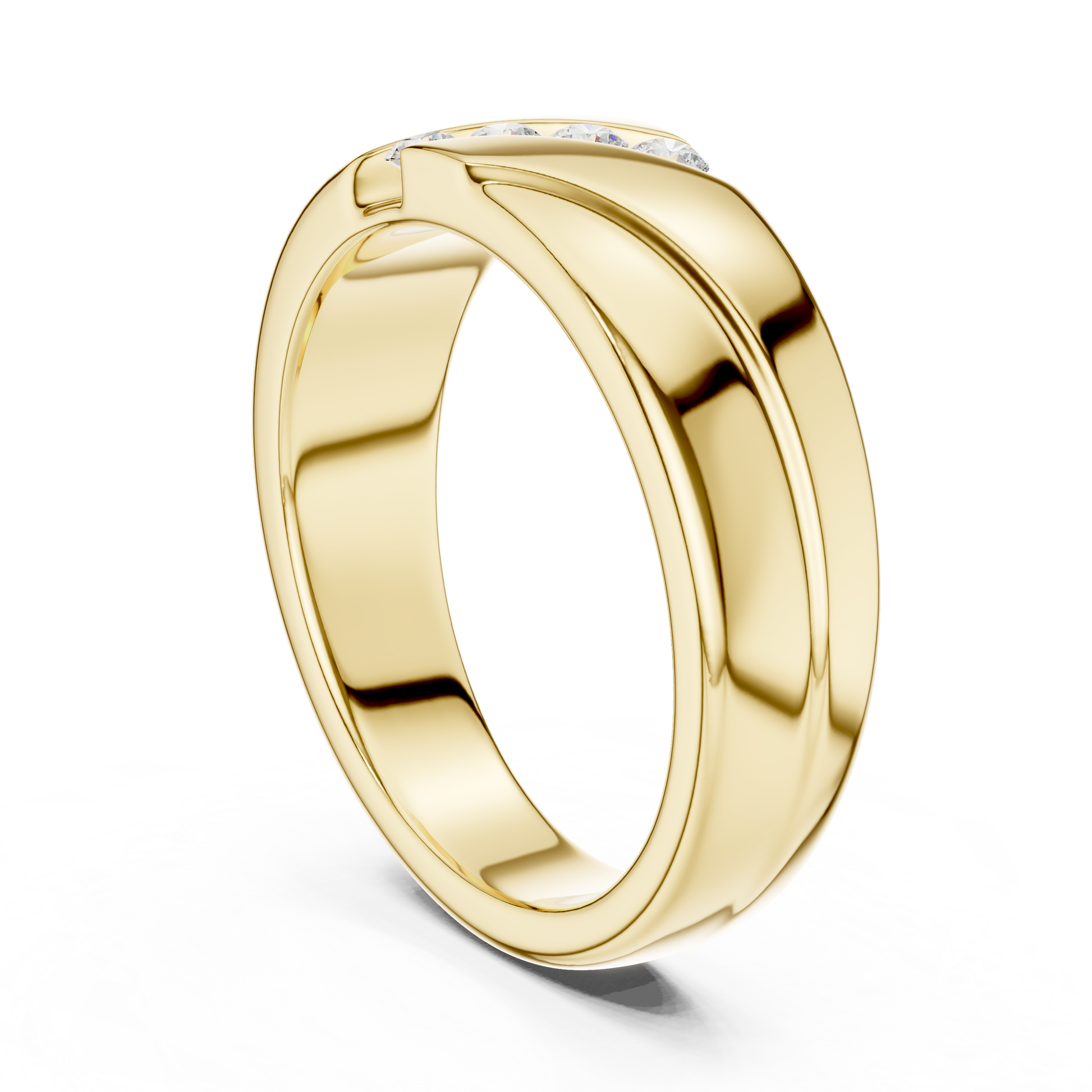 Round Solitaire Lab Grown Diamond Ring