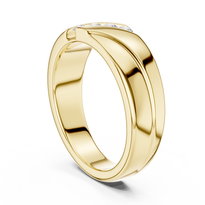 Round Solitaire Lab Grown Diamond Ring