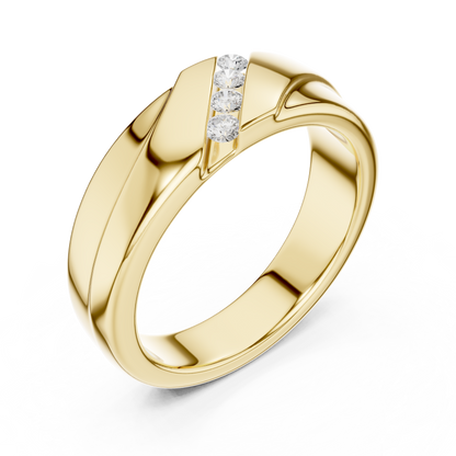 Round Solitaire Lab Grown Diamond Ring