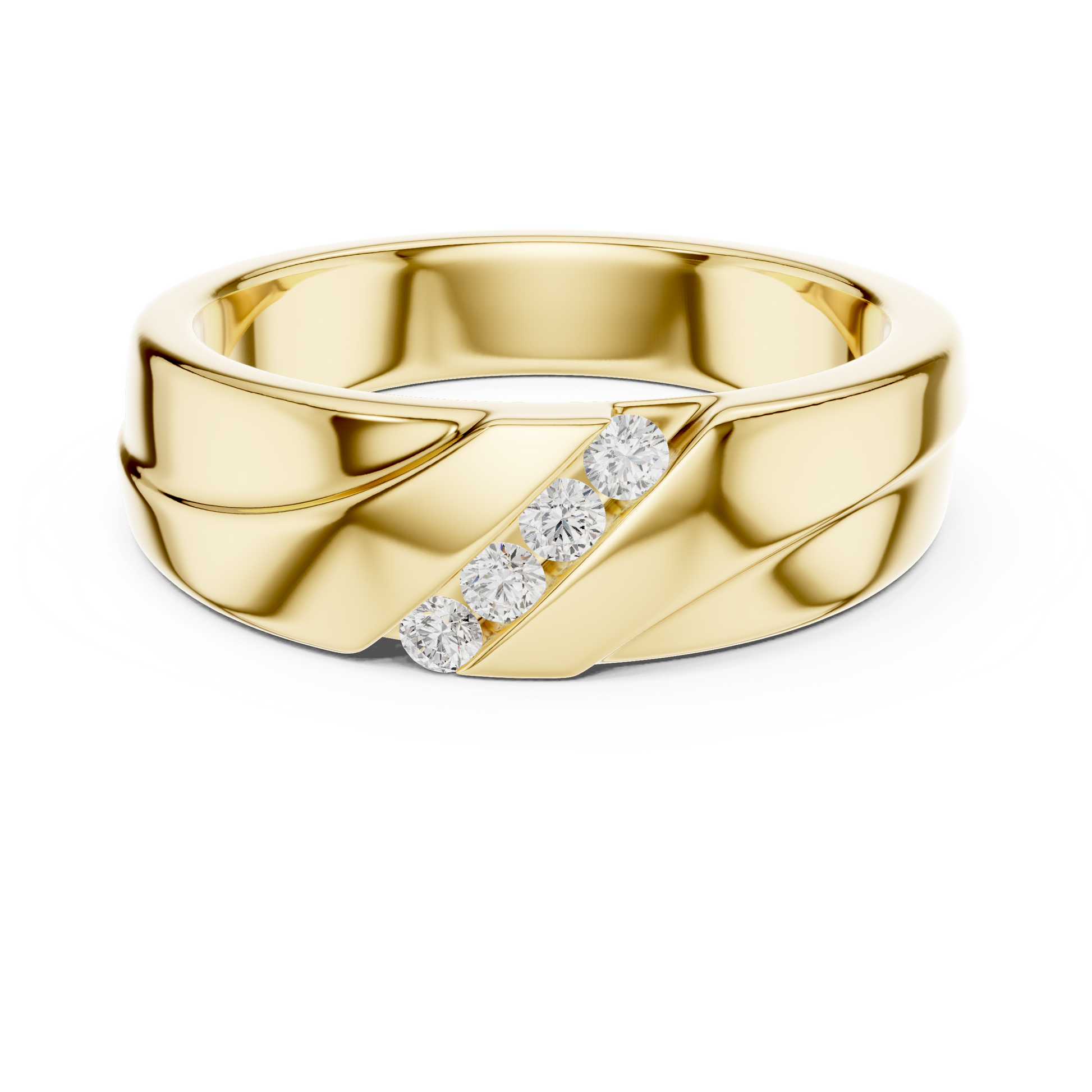 Round Solitaire Lab Grown Diamond Ring