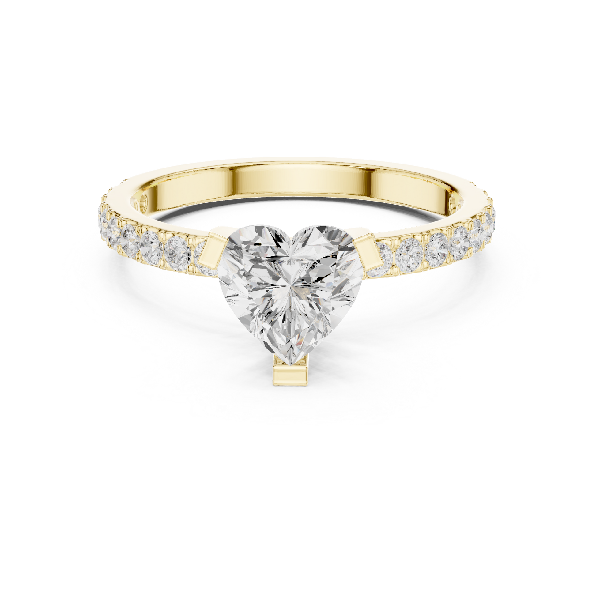 Mixed Shape Lab Grown Diamond Halo Ring