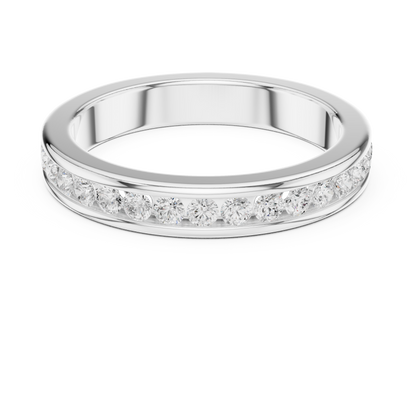 Round Channel Lab Grown Diamond Ring