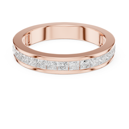 Princess Channel Lab Grown Diamond Ring