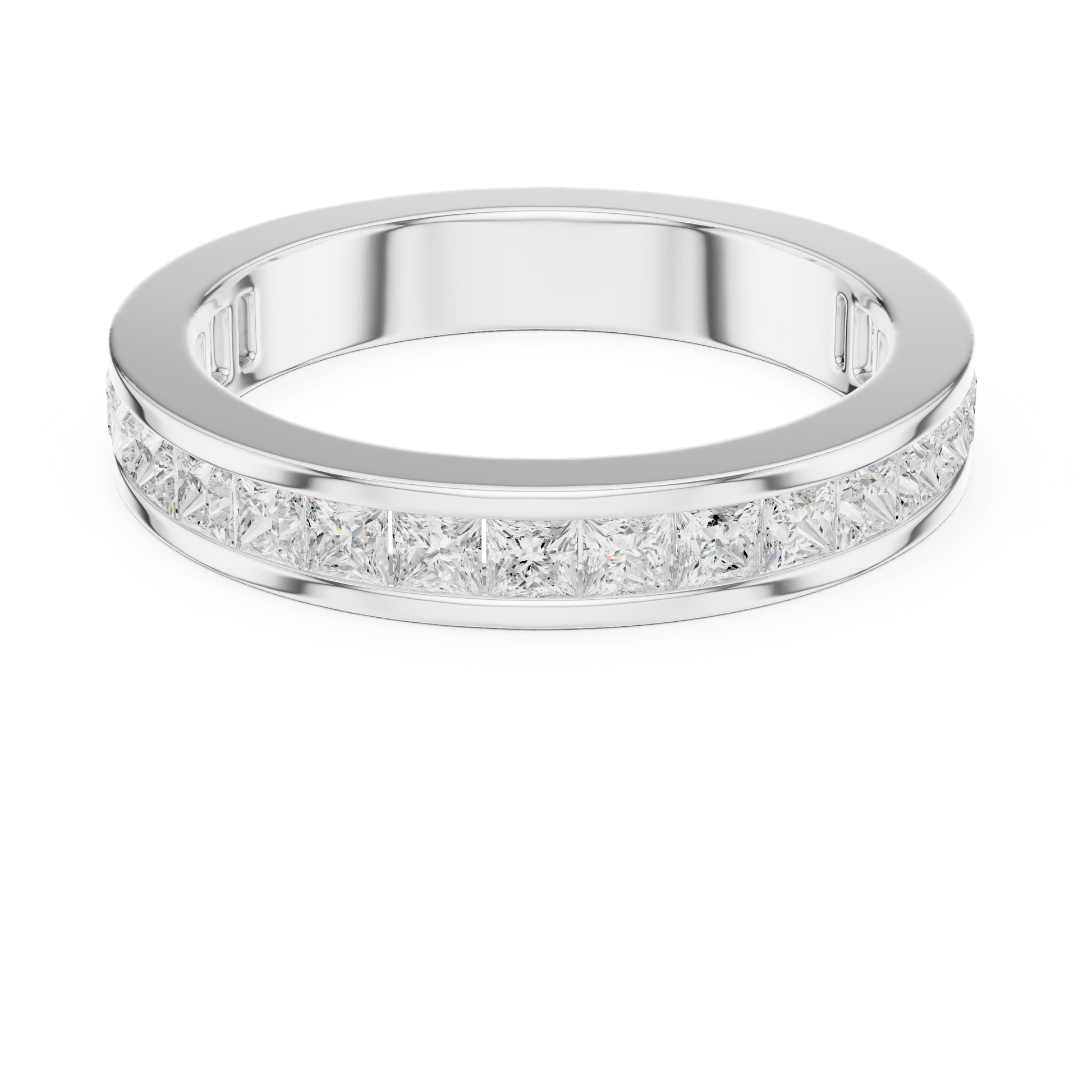 Princess Channel Lab Grown Diamond Ring