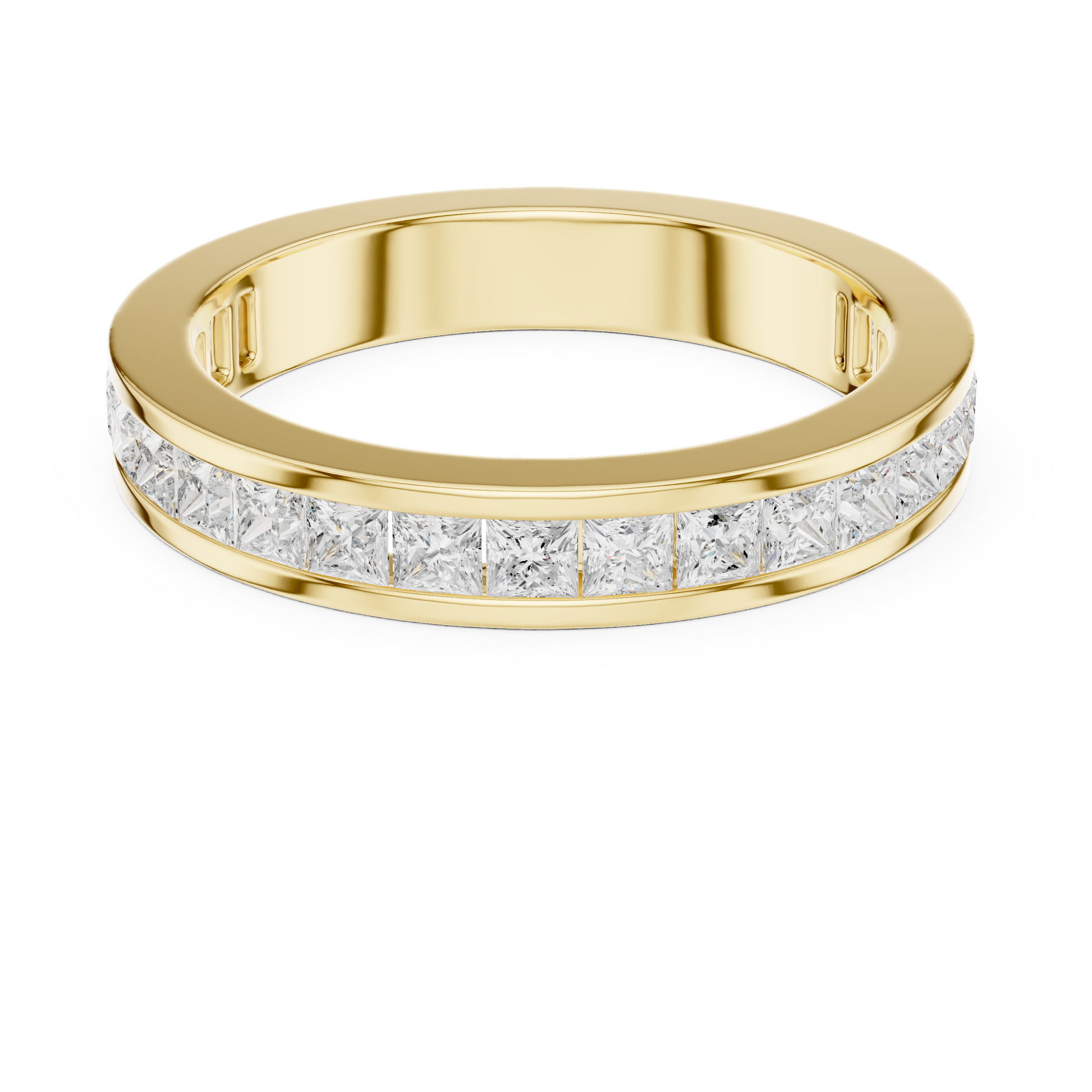 Princess Channel Lab Grown Diamond Ring
