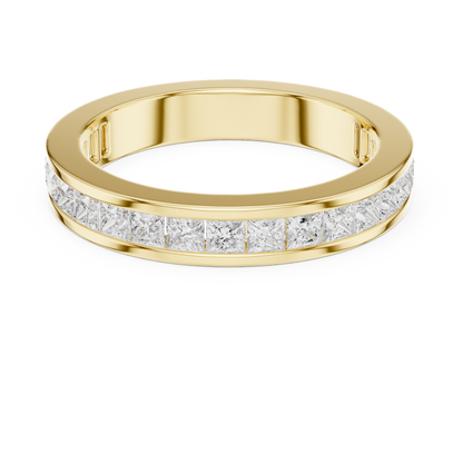 Princess Channel Lab Grown Diamond Ring
