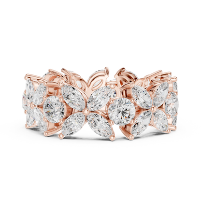 Mixed Shape Lab Grown Diamond Halo Ring